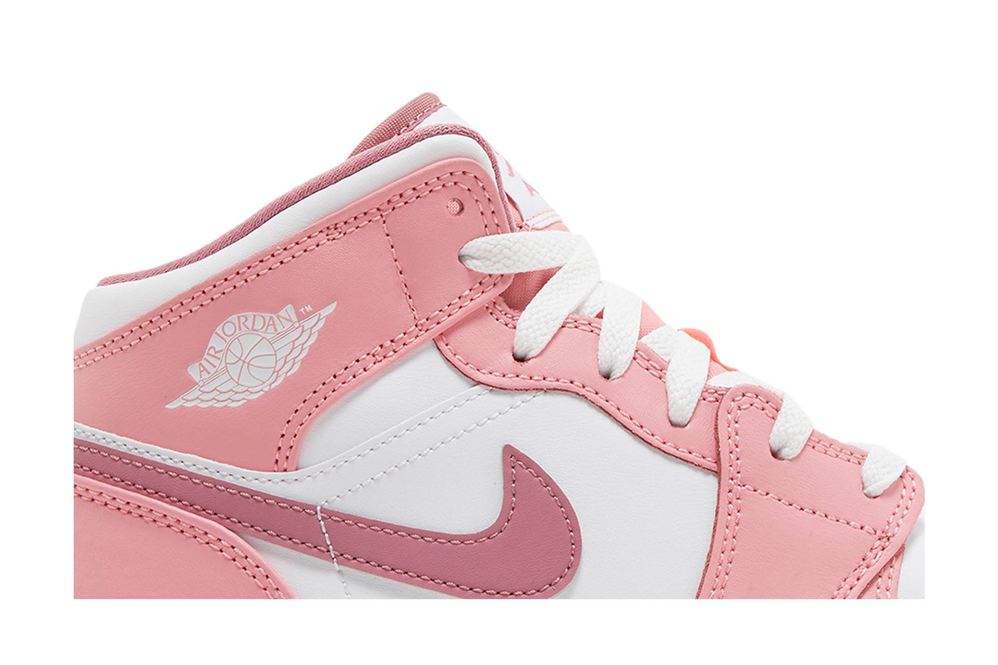 ( Grade School ) Air Jordan 1 Mid Valentines Day 2023 DQ8423-616