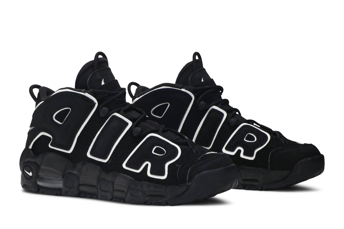 ( Grade School ) Nike Air More Uptempo 'Black' 2016 415082-002