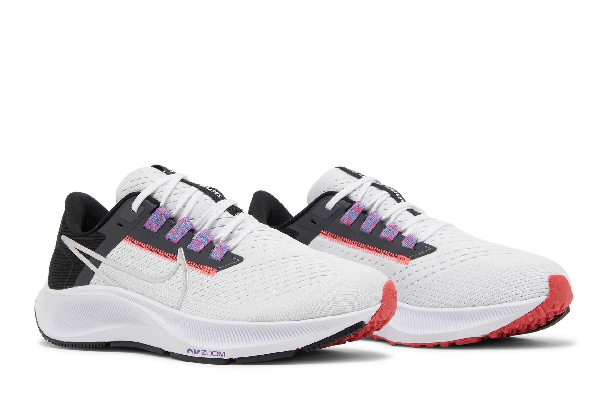 ( Women ) Nike Air Zoom Pegasus 38 White Metallic Silver CW7358-101