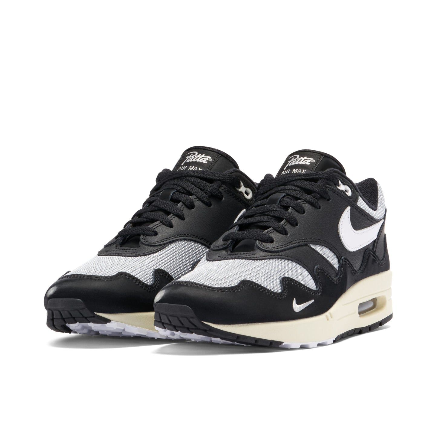Patta X Nike Air Max 1 Black White ( With Bracelet )