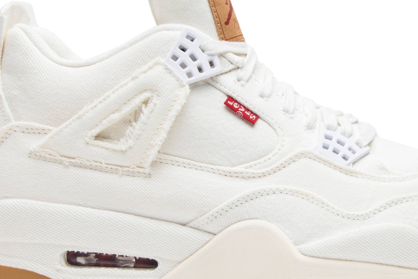 Levis X Air Jordan 4 Retro White Denim AO2571-100
