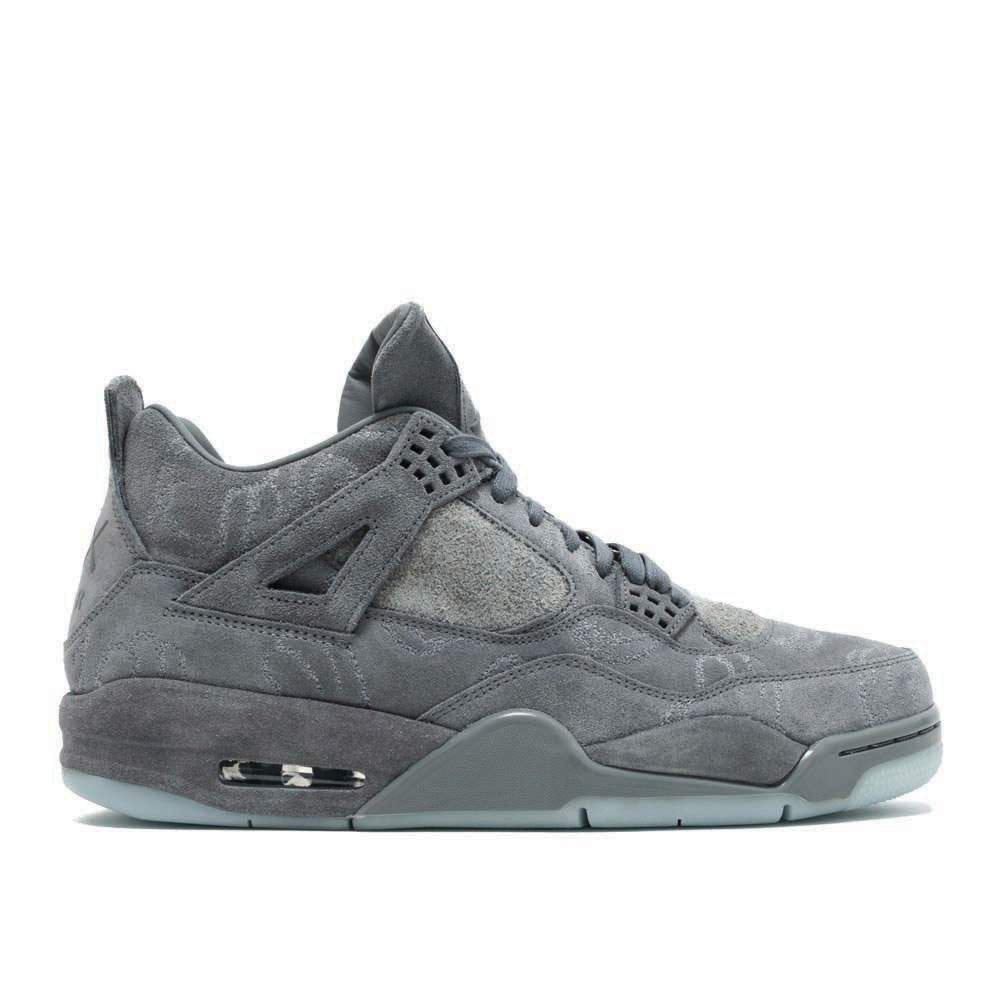 KAWS X Air Jordan 4 Retro 'Cool Grey' Unfading Sneaker