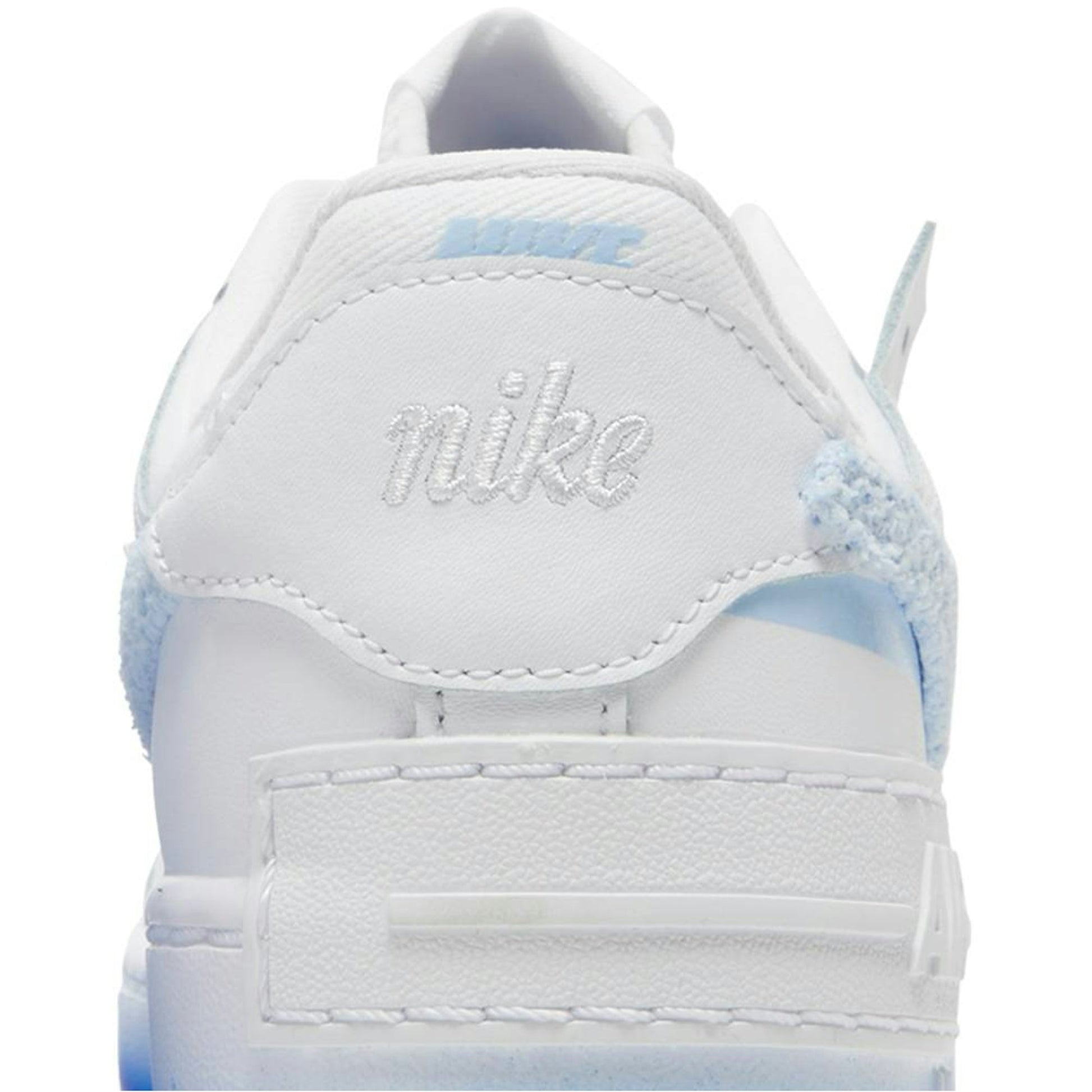 ( Women ) Nike Air Force 1 Shadow 'Chenille Swoosh – Blue Tint' FJ4567-100