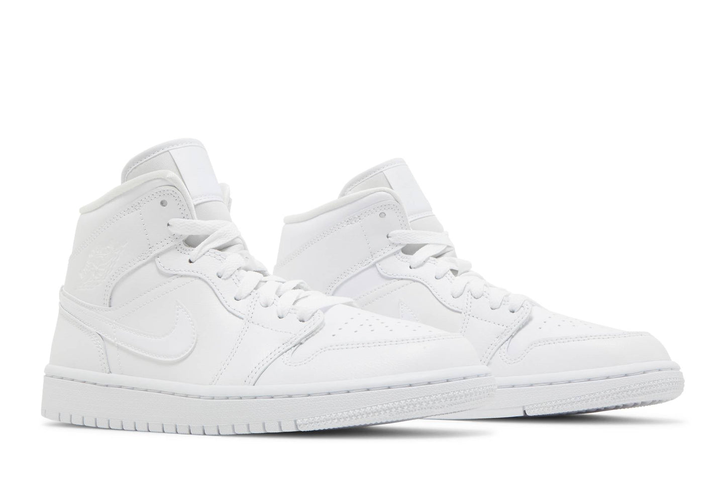 ( Women ) Air Jordan Mid Triple White 2022 DV0991-111