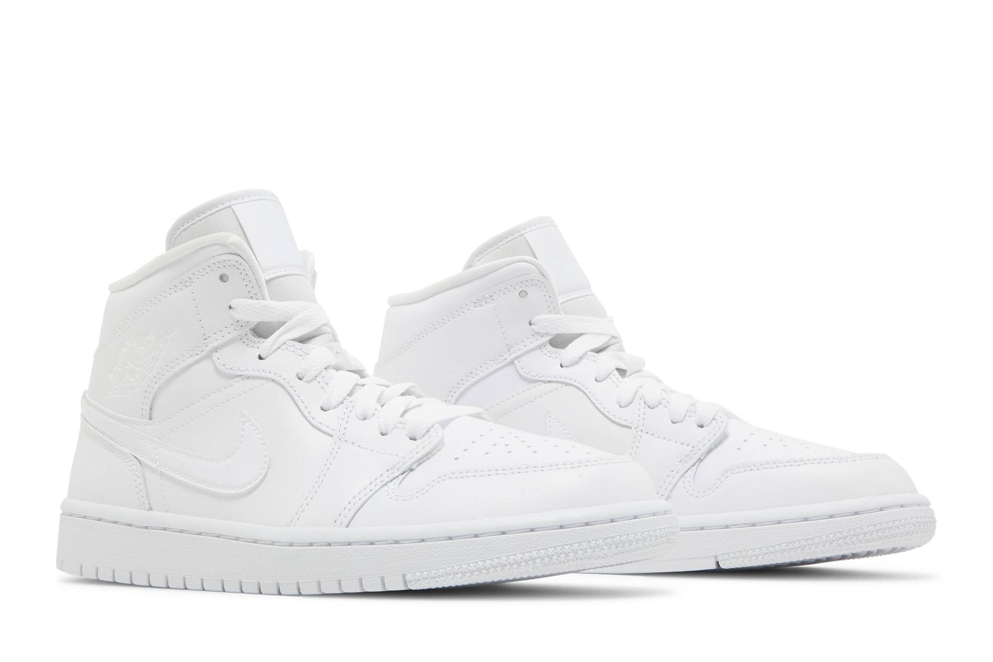 ( Women ) Air Jordan Mid Triple White 2022 DV0991-111