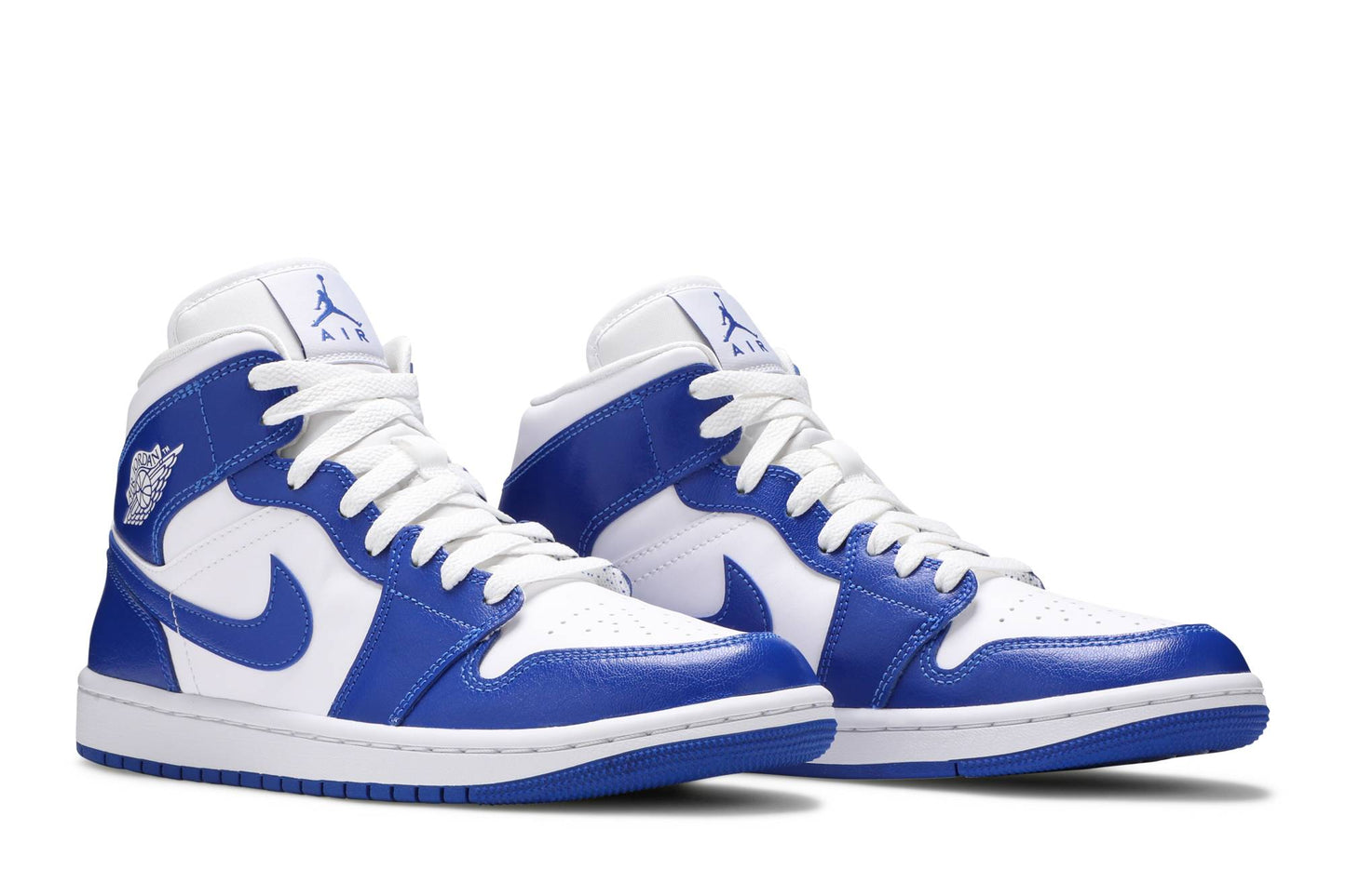 ( Women ) Air Jordan 1 Mid 'Kentucky Blue' BQ6472-104