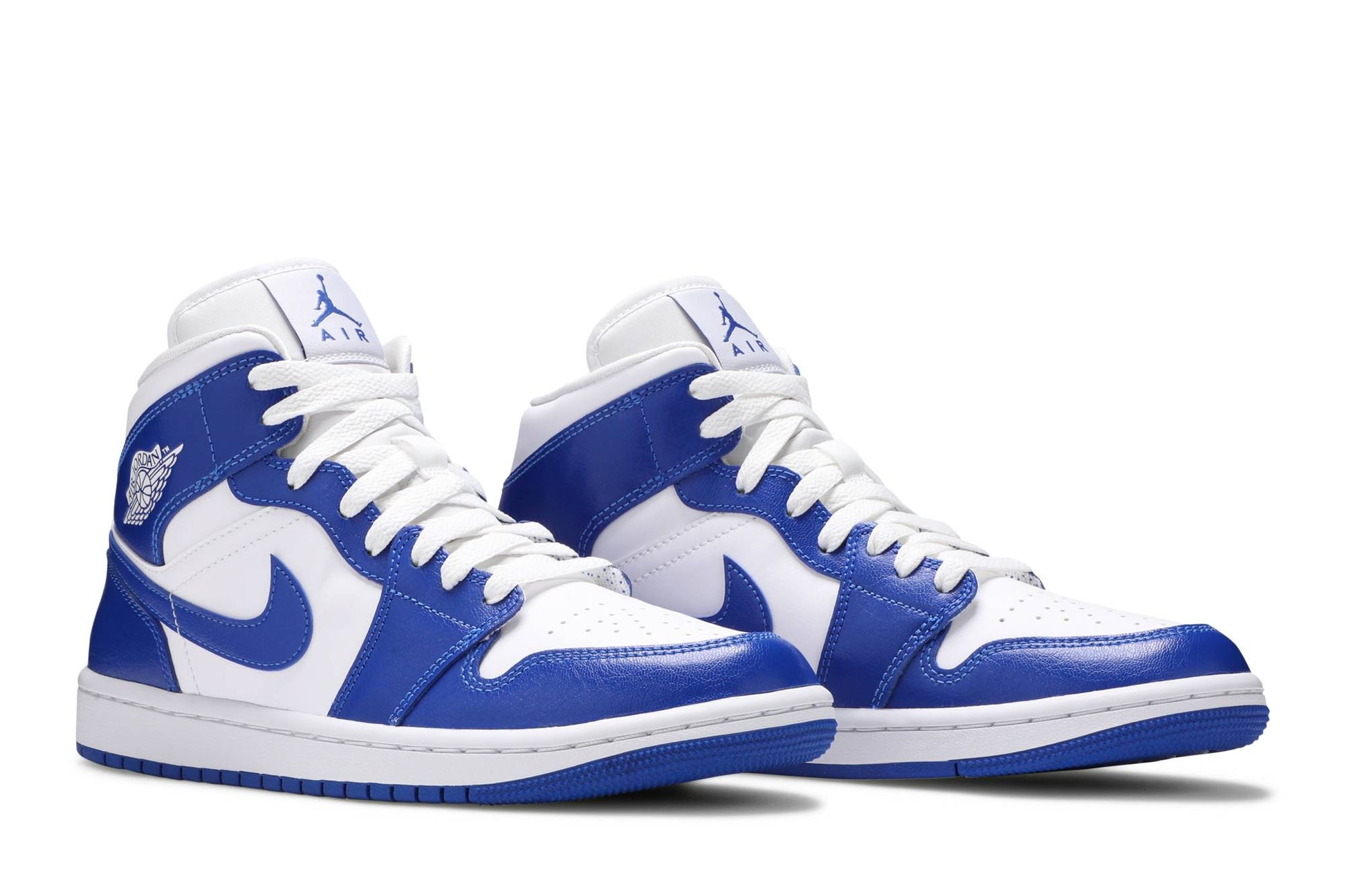 ( Women ) Air Jordan 1 Mid 'Kentucky Blue' BQ6472-104
