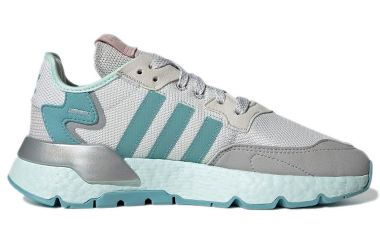 ( Women ) Adidas Originals Nite Jogger Gray Blue White H01729