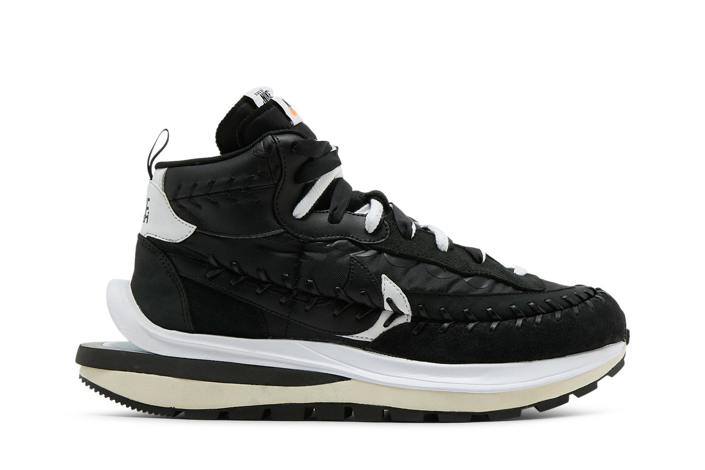 Nike Vaporwaffle X Jean Paul Gaultier X Sacai Black White