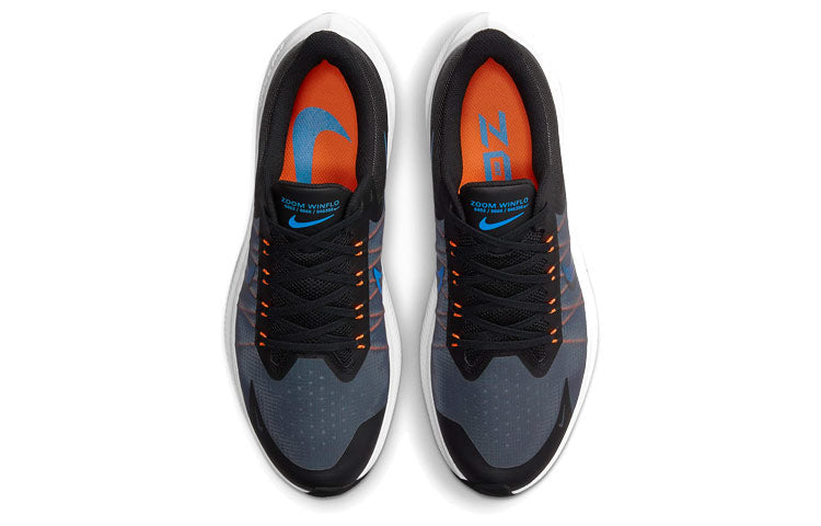 Nike Air Zoom Winflo 8 'Black Gray Blue' CW3419-007