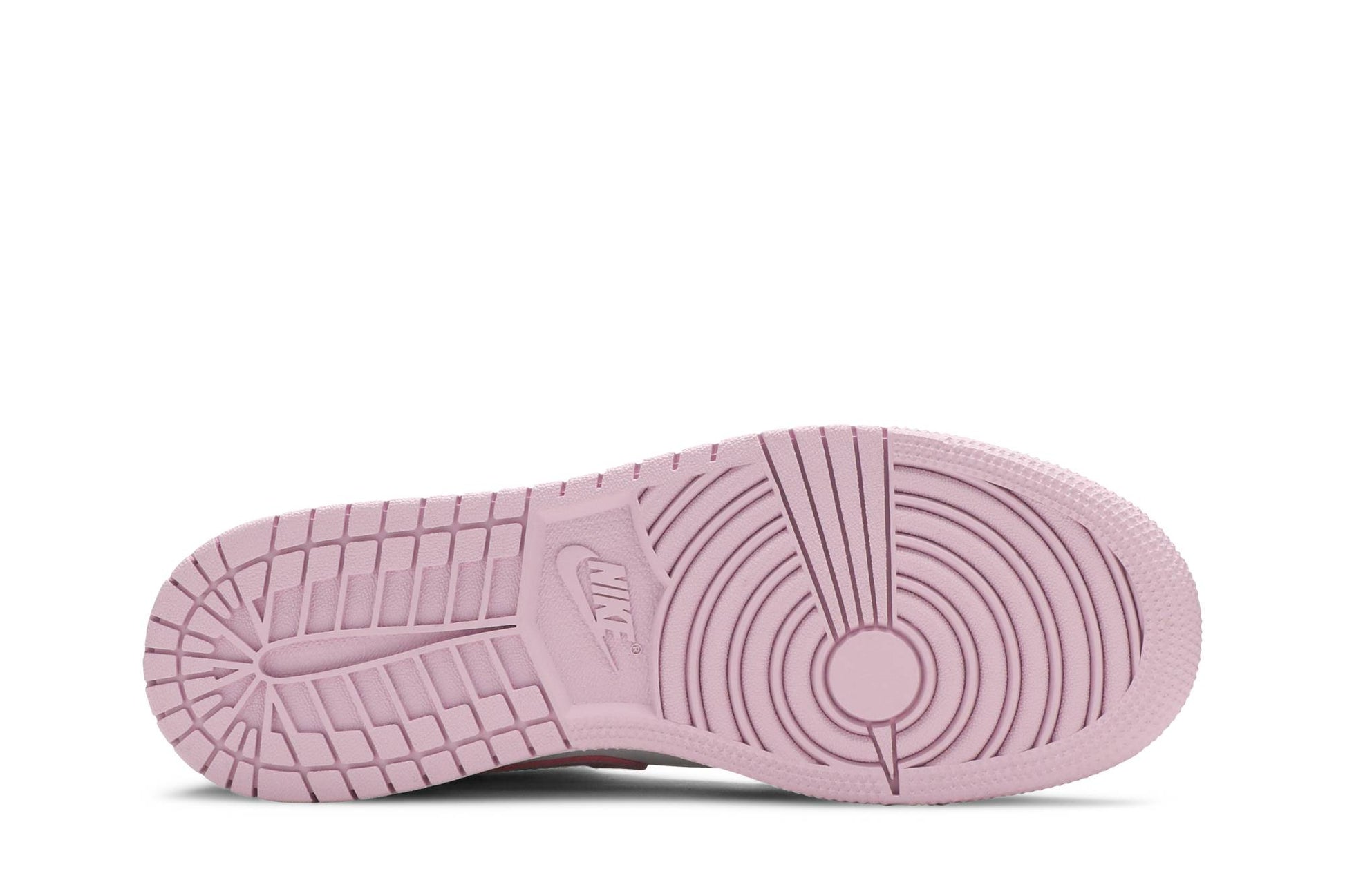 ( Grade School ) Air Jordan 1 Mid White Light Arctic Pink 555112-103