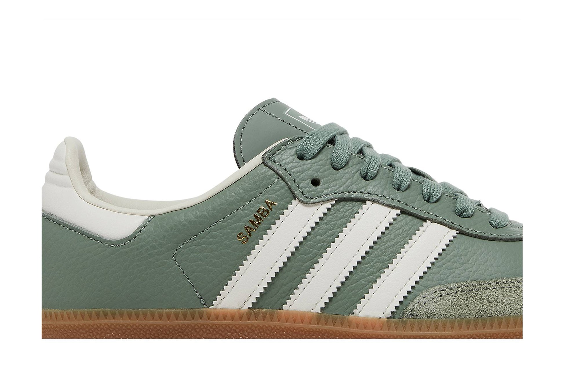 ( Women ) Adidas Samba OG Silver Green Gum IE7011
