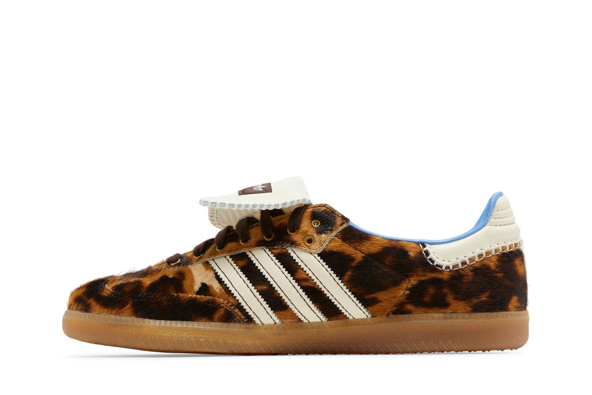 Wales Bonner X Adidas Samba Leopard Pony IE0578