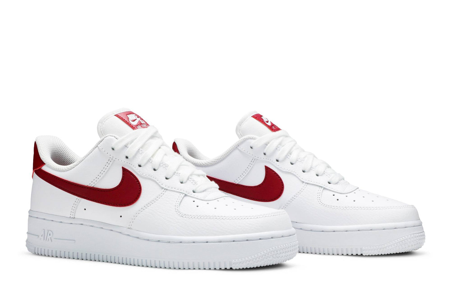 ( Women ) Nike Air Force 1 07 White Noble Red 315115-154