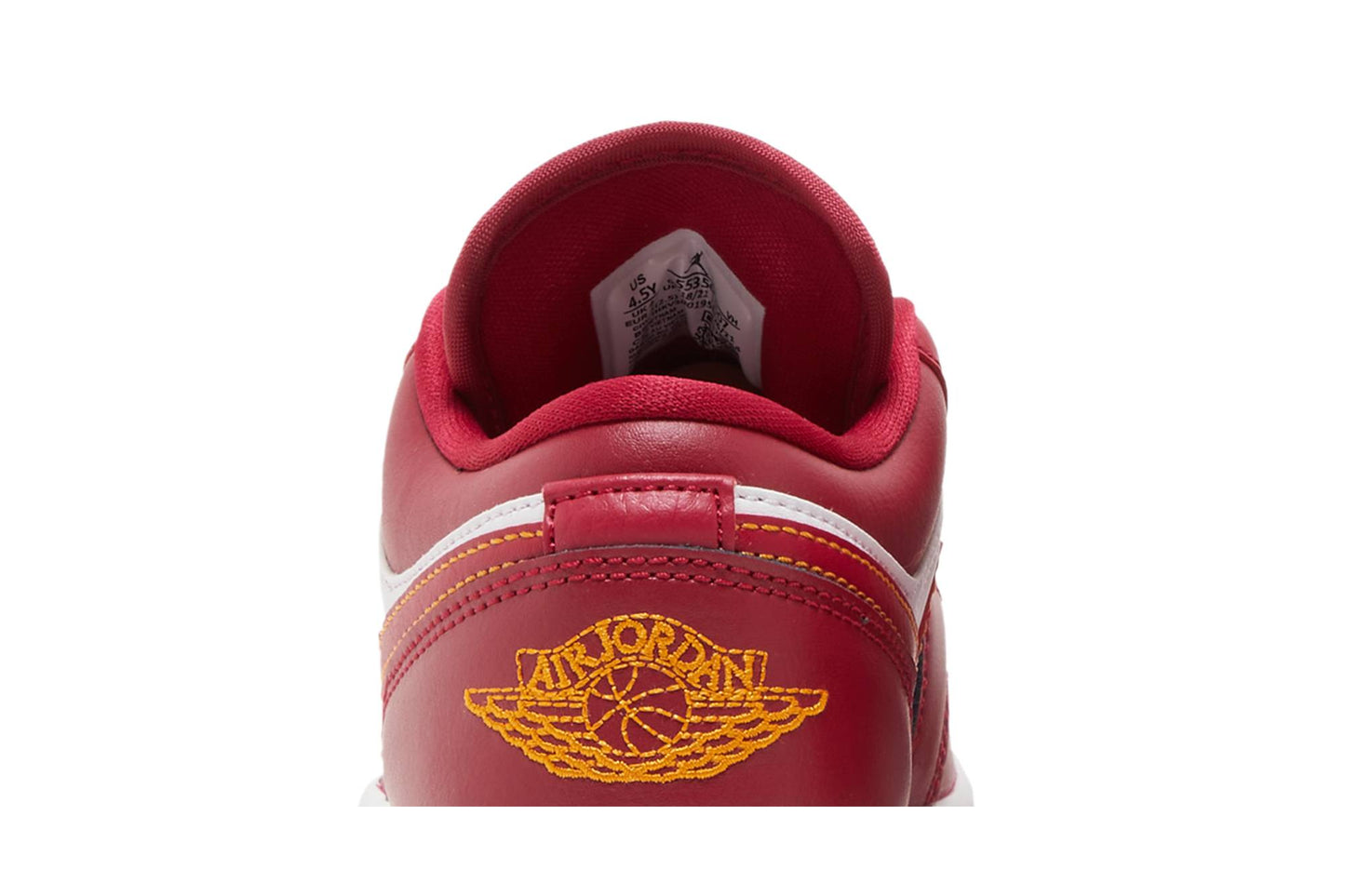 ( Grade School ) Air Jordan 1 Low Cardinal Red 553560-607