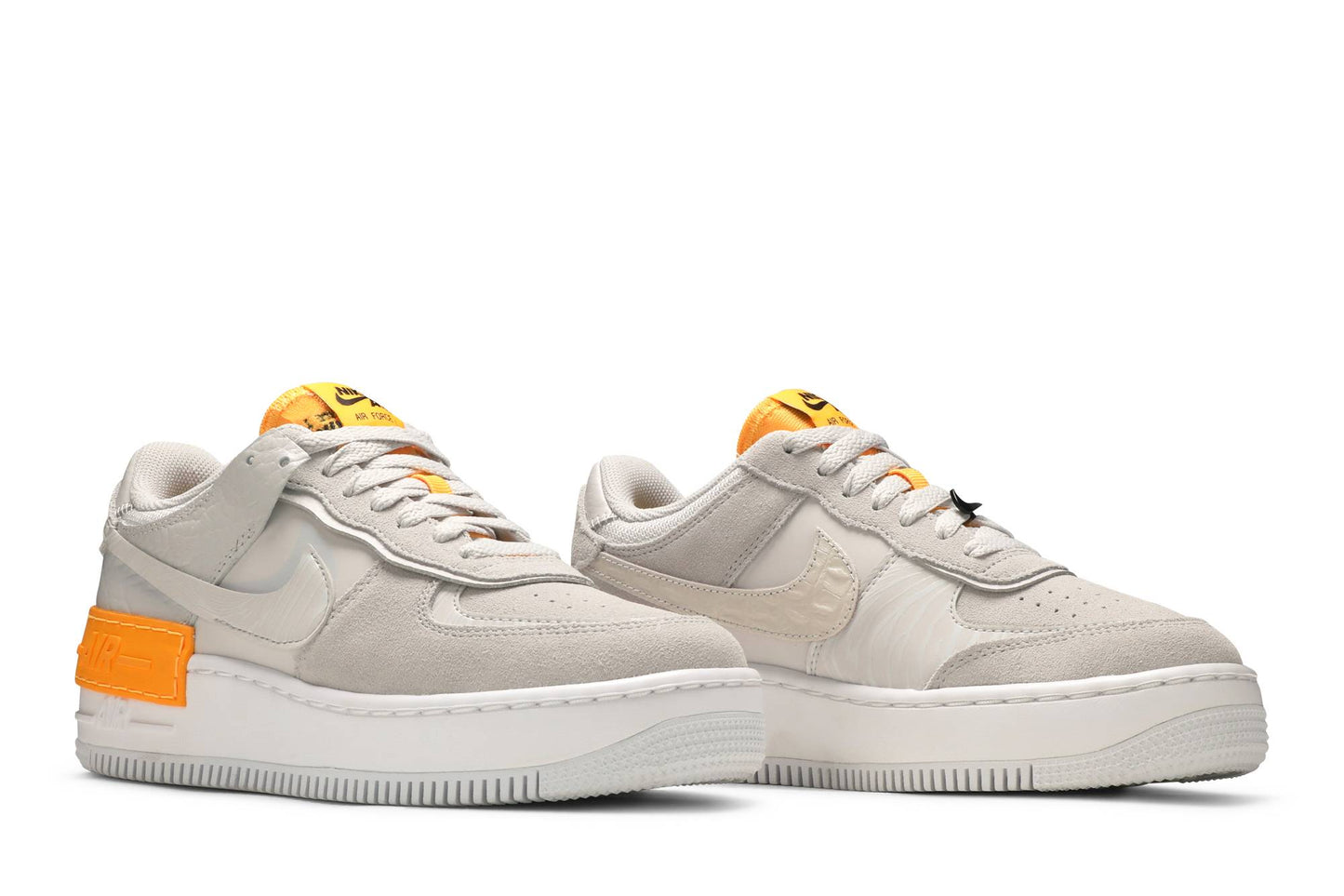 ( Women ) Nike Air Force 1 Shadow Tan Orange CU3446-001
