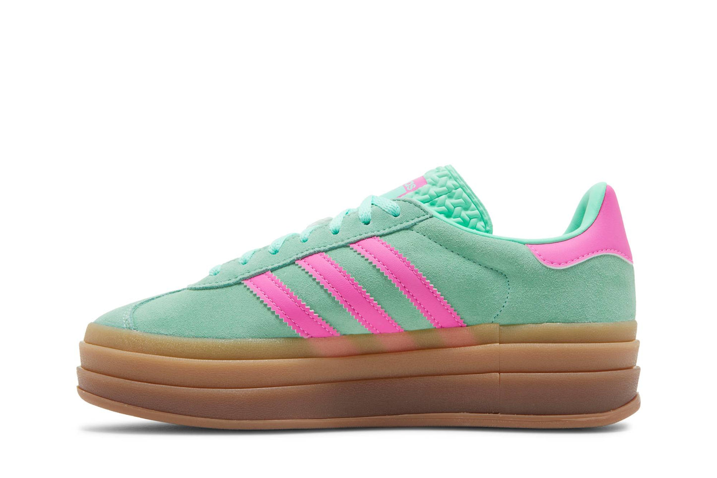 ( Women ) Adidas Gazelle Bold Pulse Mint Screaming Pink H06125