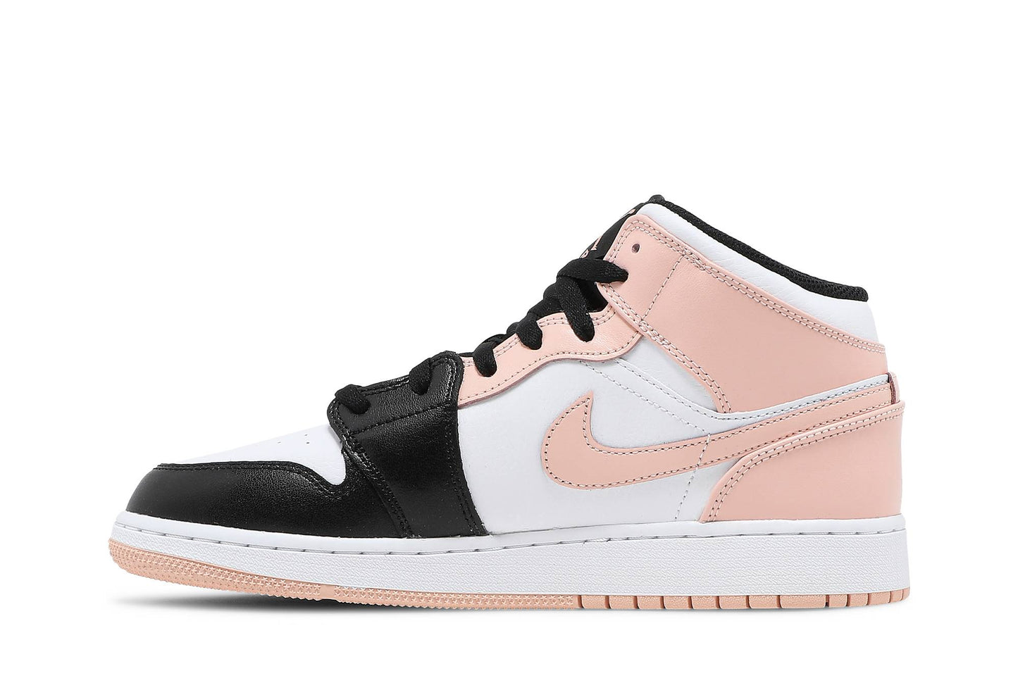( Grade School ) Air Jordan 1 Mid Crimson Tint 554725-133