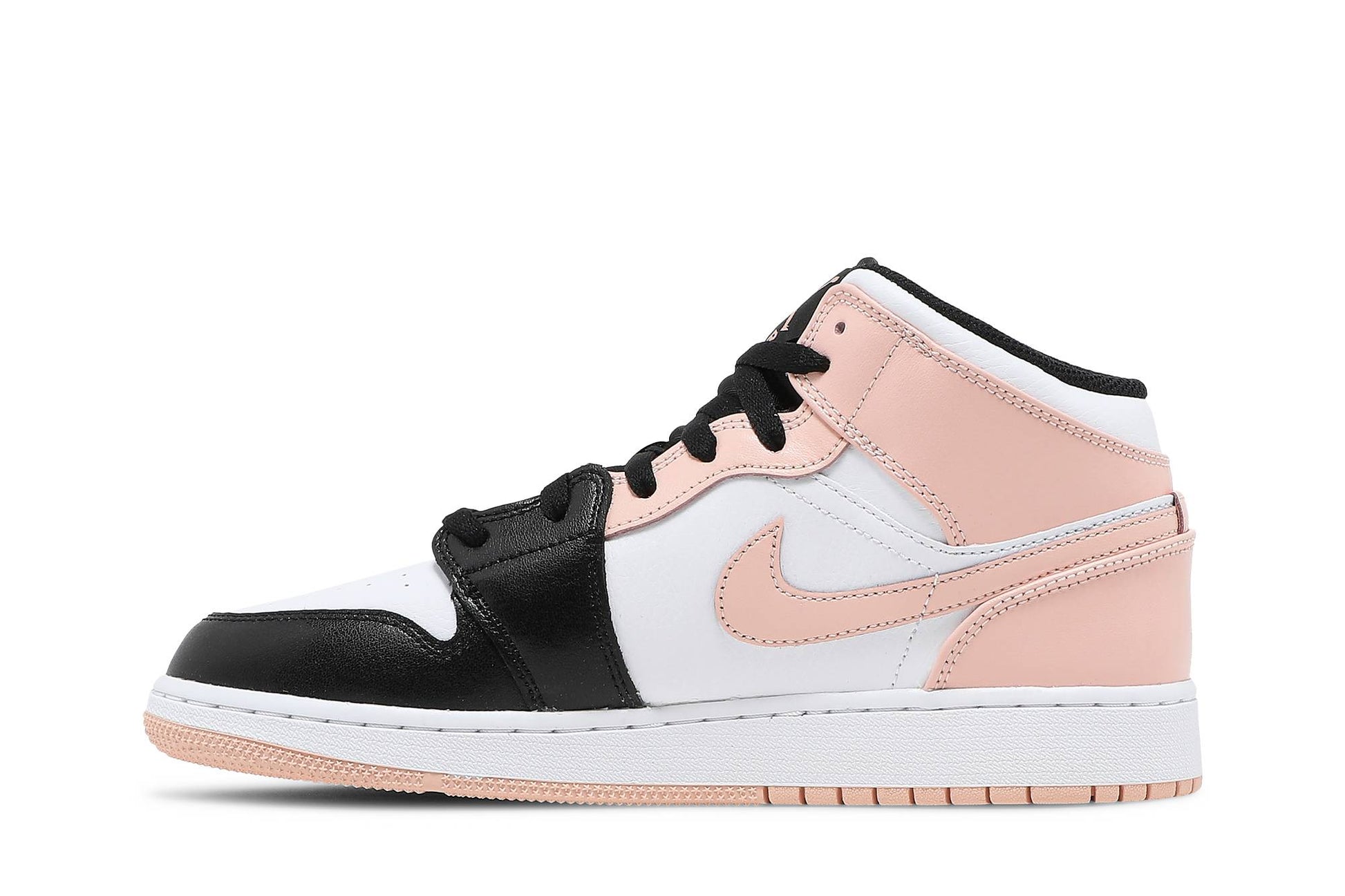 ( Grade School ) Air Jordan 1 Mid Crimson Tint 554725-133