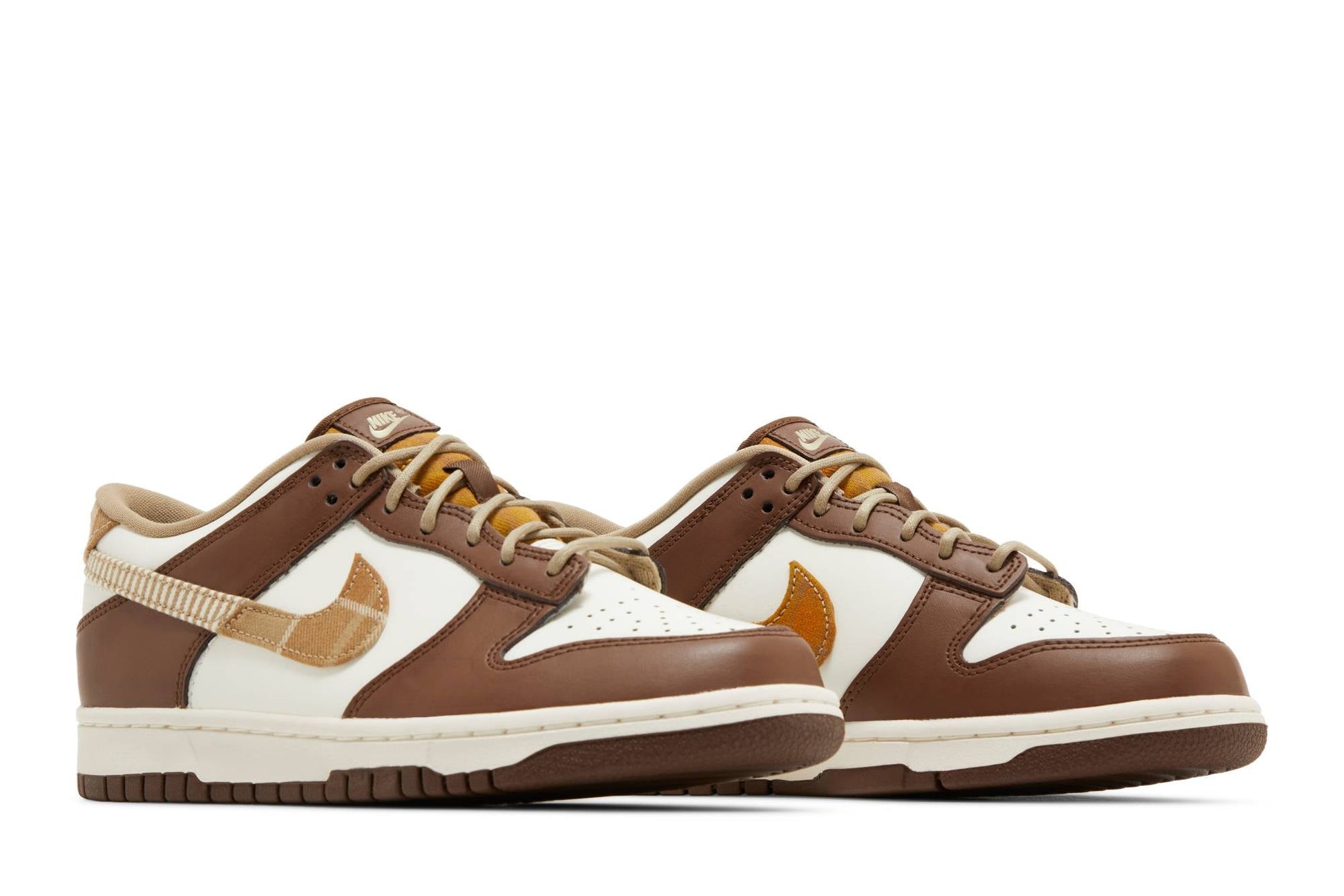 ( Youth ) Nike Dunk Low 'Plaid Brown' FV3653-191
