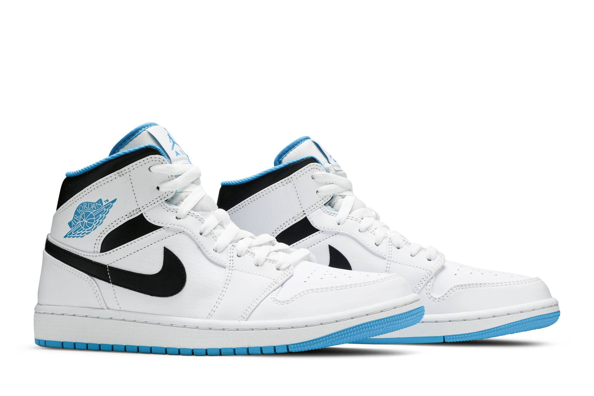Air Jordan 1 Mid Laser Blue 554724-141
