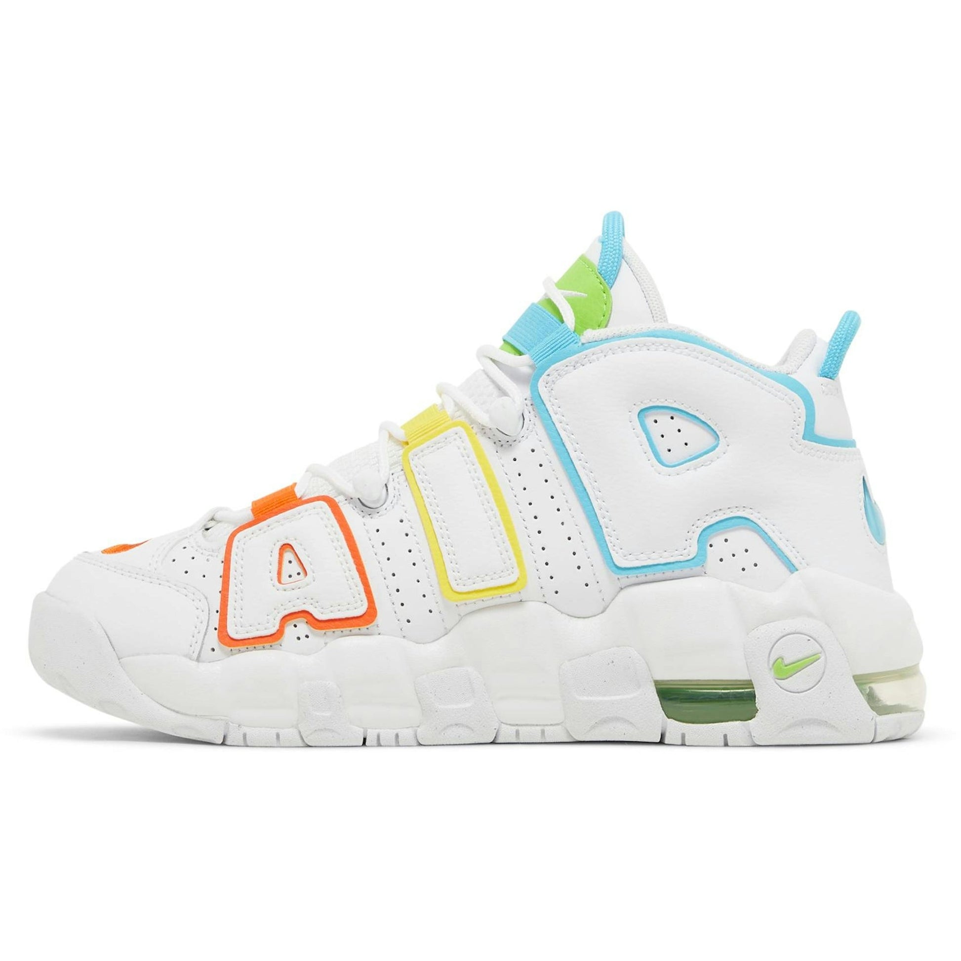 ( Grade School ) Nike Air More Uptempo White Rainbow FJ4624-100