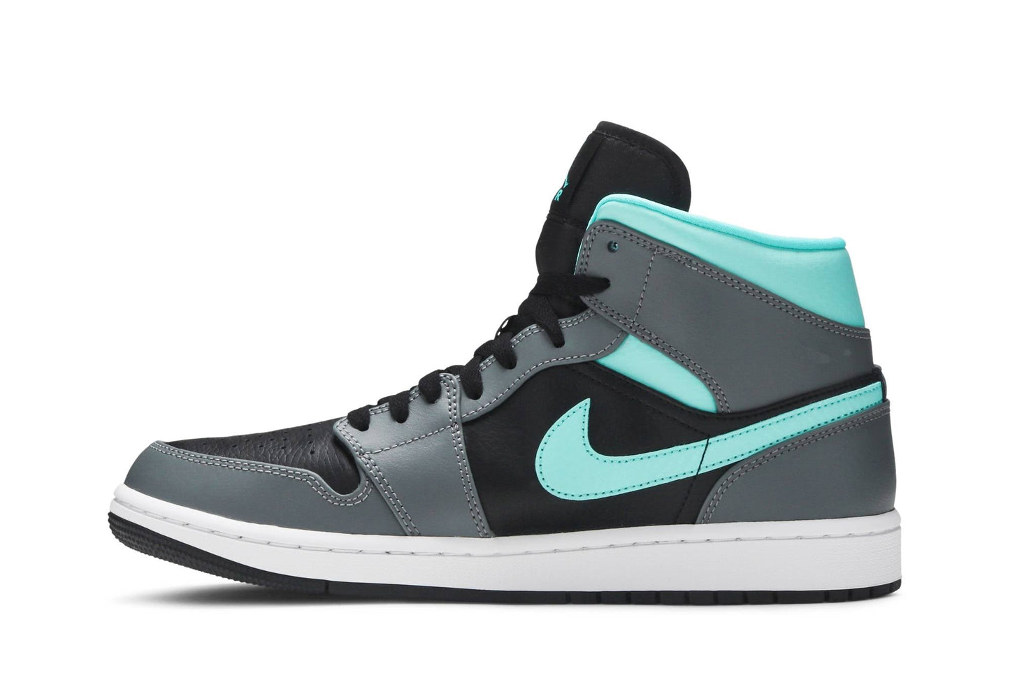 Air Jordan 1 Mid 'Grey Aqua' 554724-063
