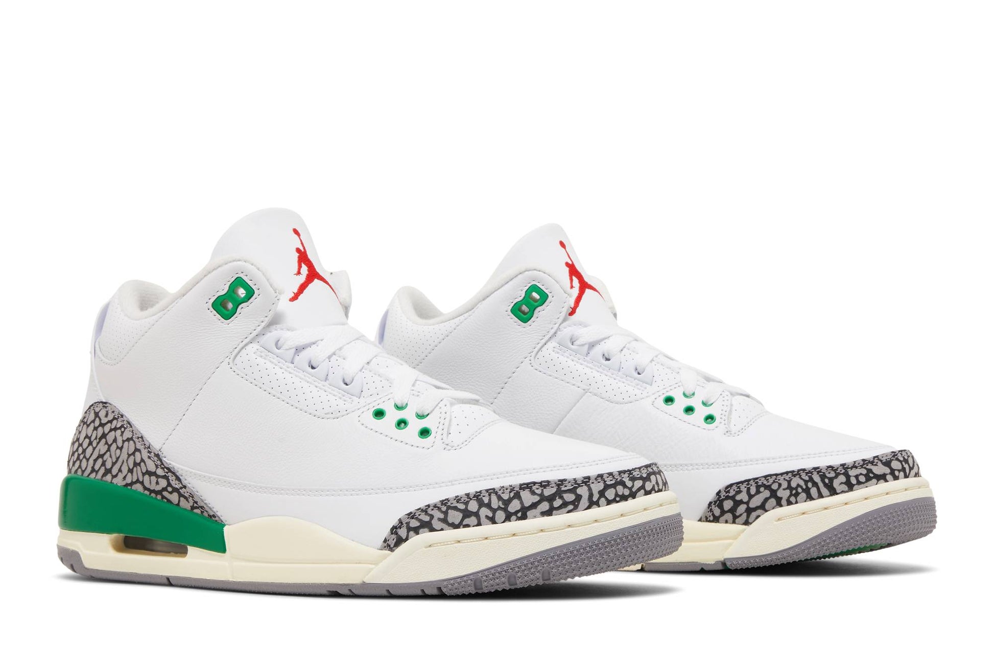 ( Women ) Air Jordan 3 Retro 'Lucky Green' CK9246-136