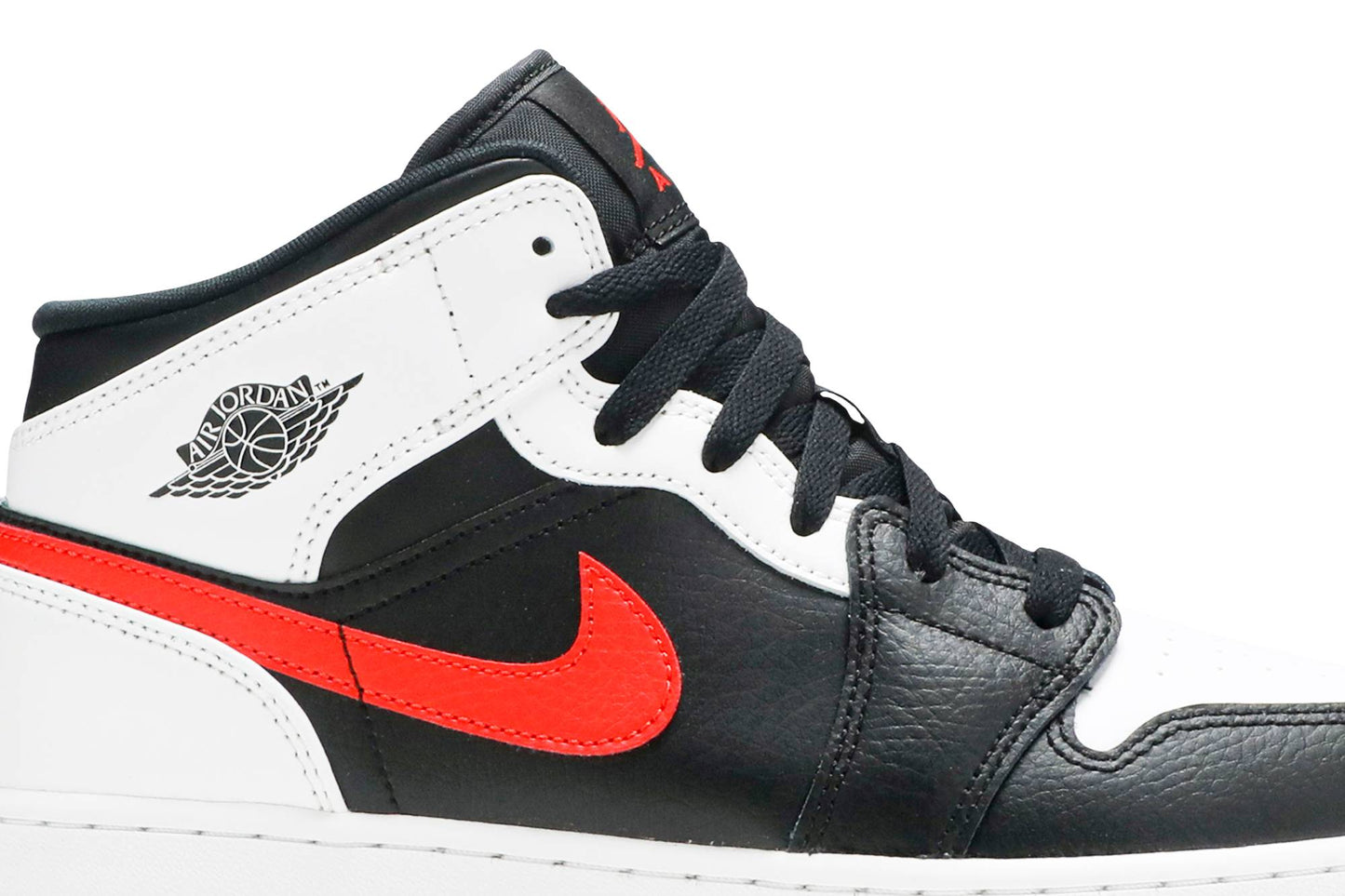 ( Grade School ) Air Jordan 1 Mid 'Chile Red' 554725-075