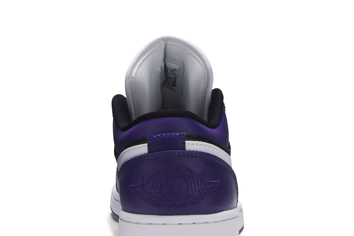 Air Jordan 1 Low Court Purple Black 553558-501