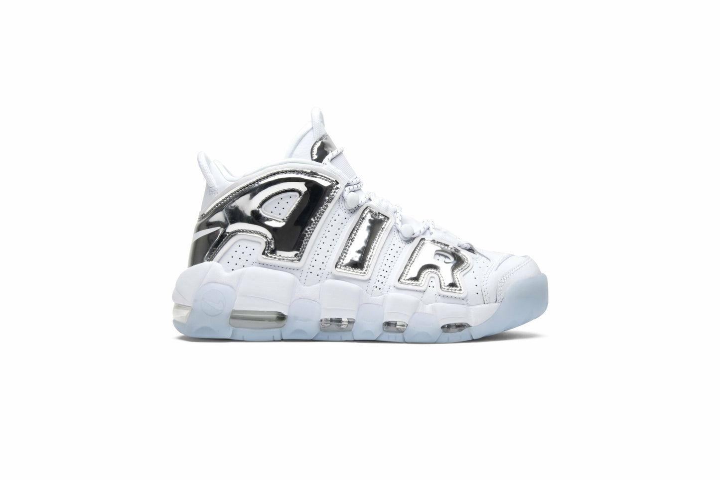 ( Women ) Nike Air More Uptempo Chrome 917593-100