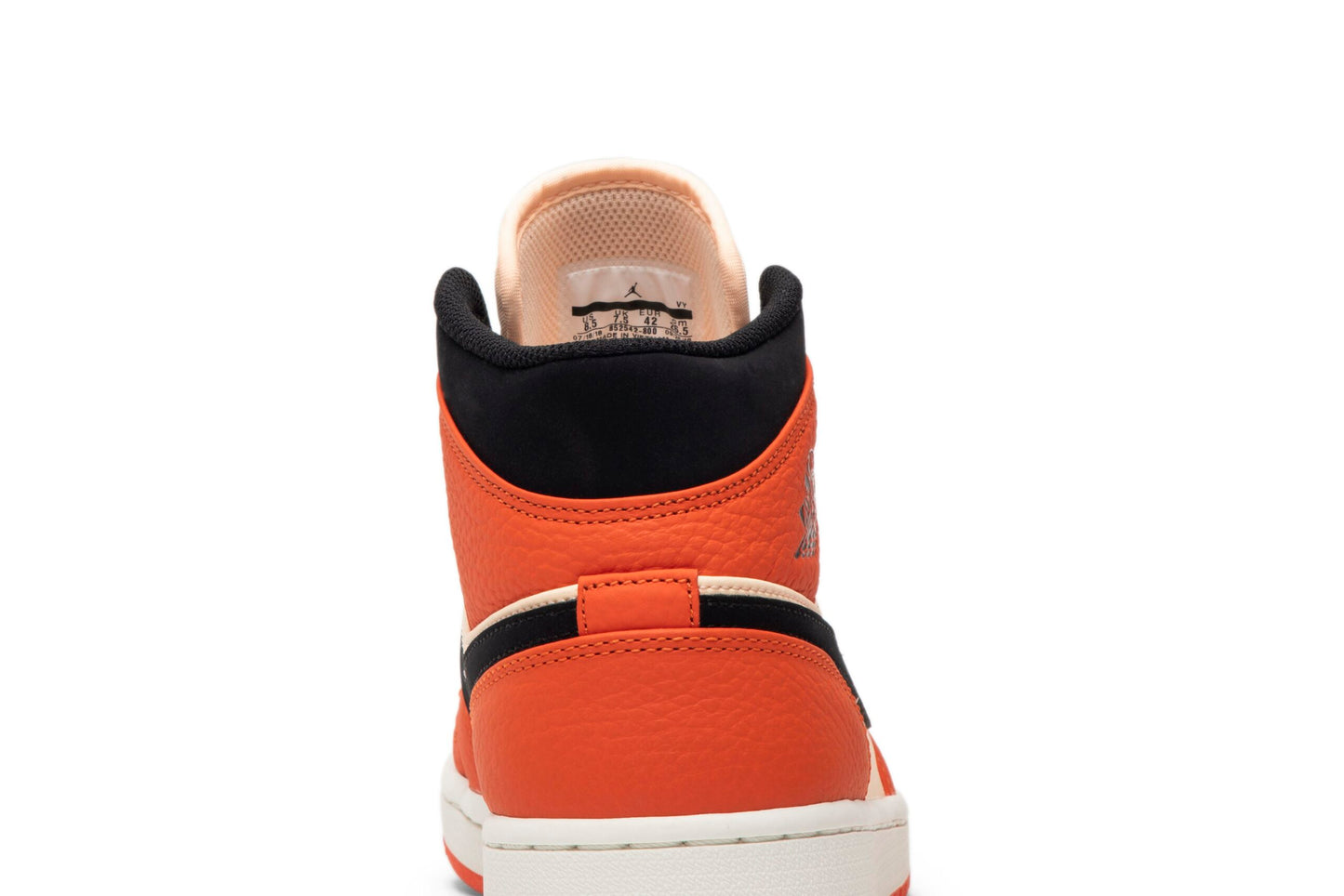 Air Jordan 1 Retro Mid SE Team Orange 852542-800