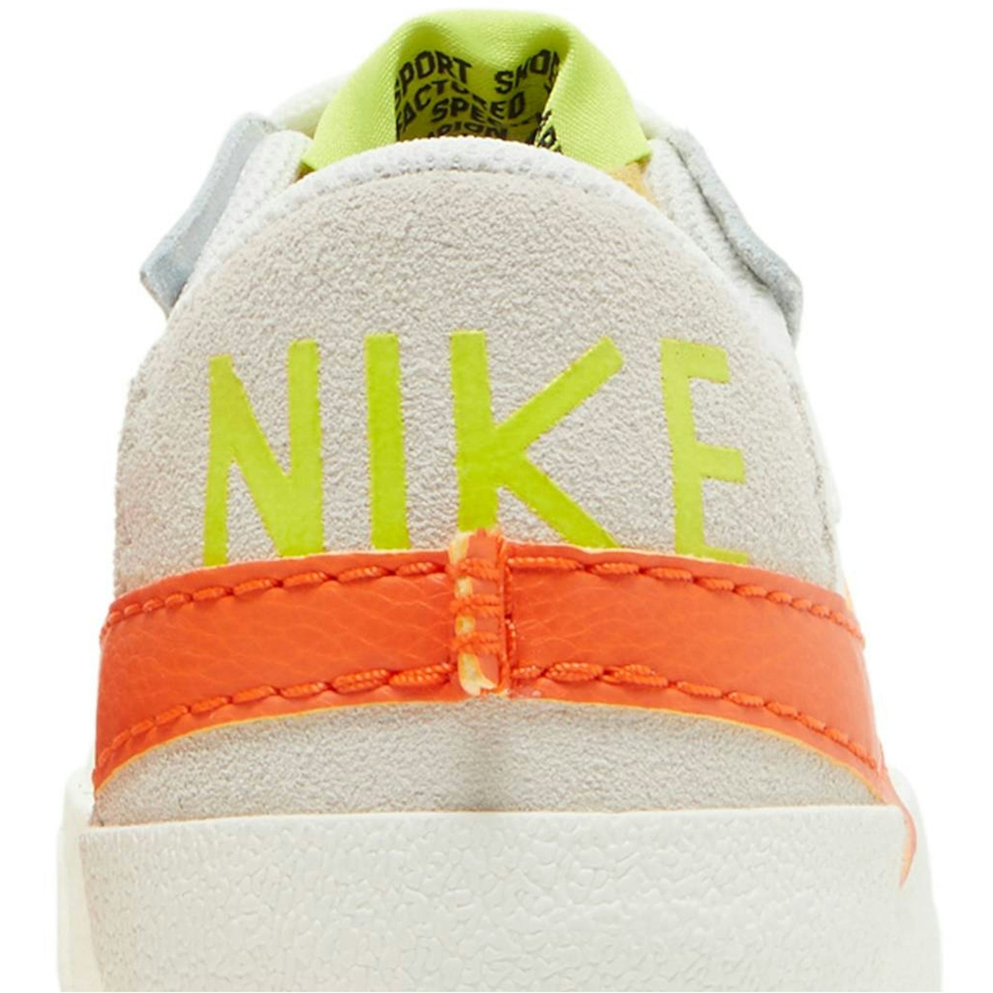 ( Women ) Nike Blazer Low Jumbo 'Volt Orange' DQ1470-103