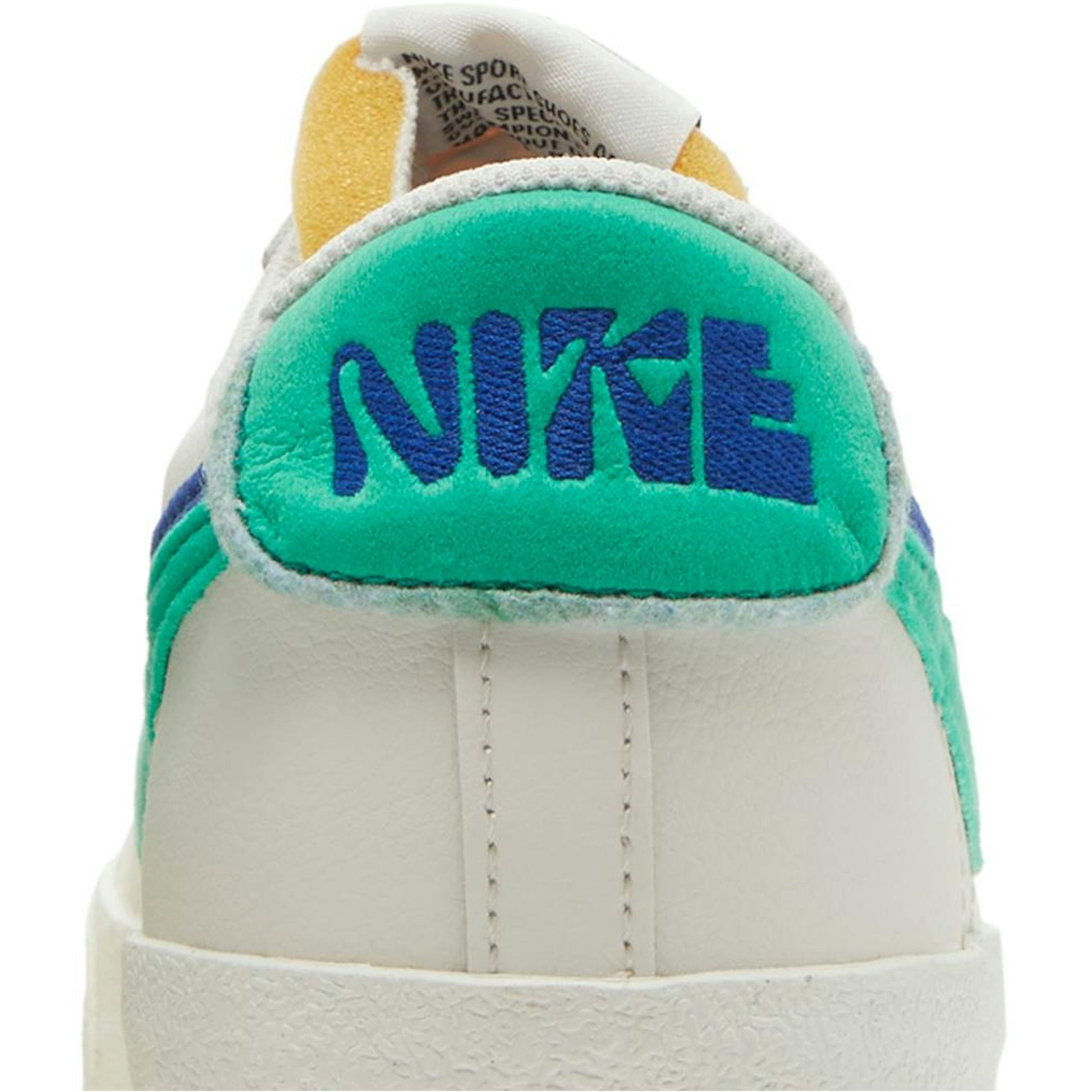 Nike Blazer Low 72 Double Swoosh 'Sail Green Blue' DO9777-001