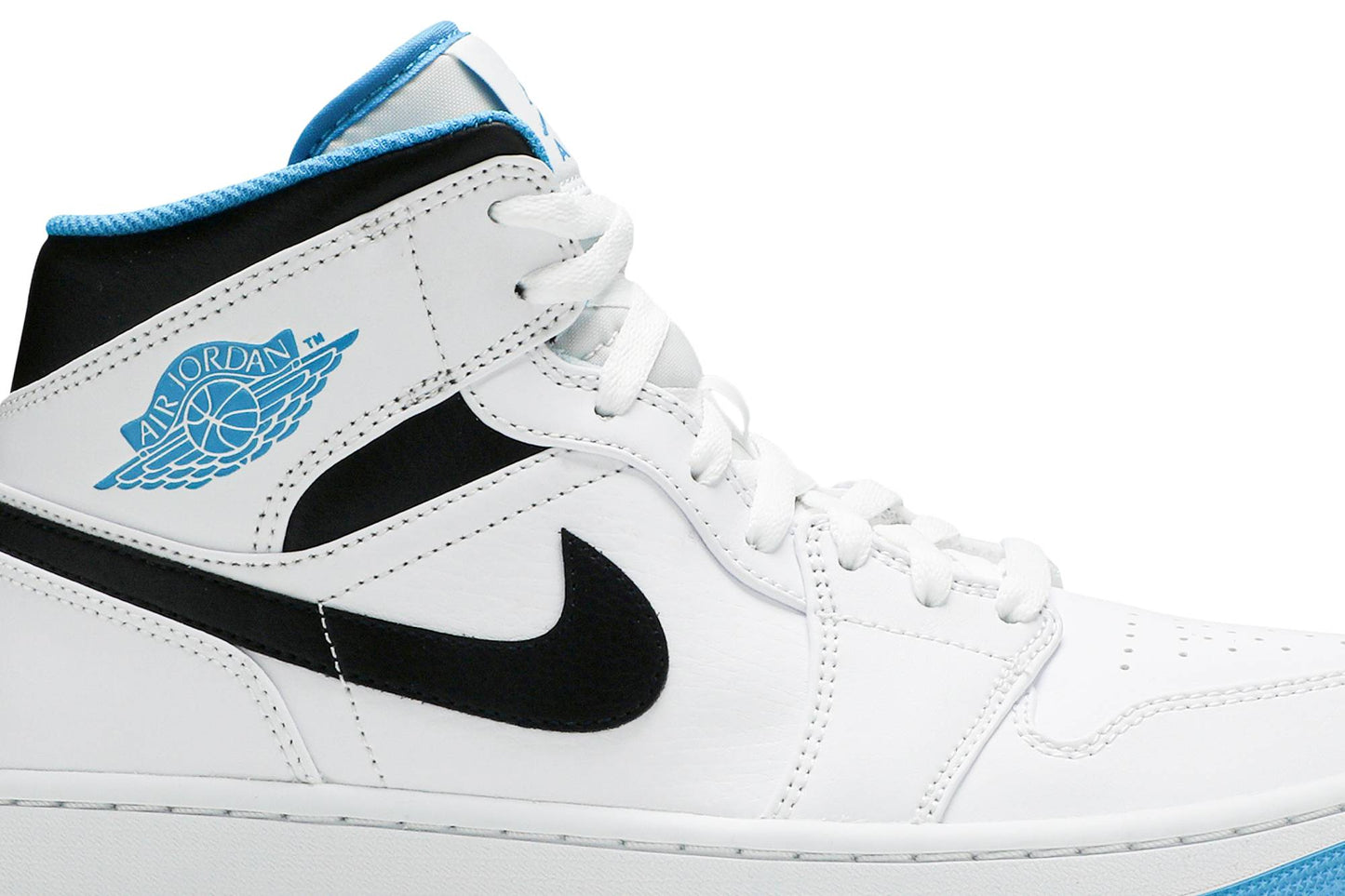 Air Jordan 1 Mid Laser Blue 554724-141