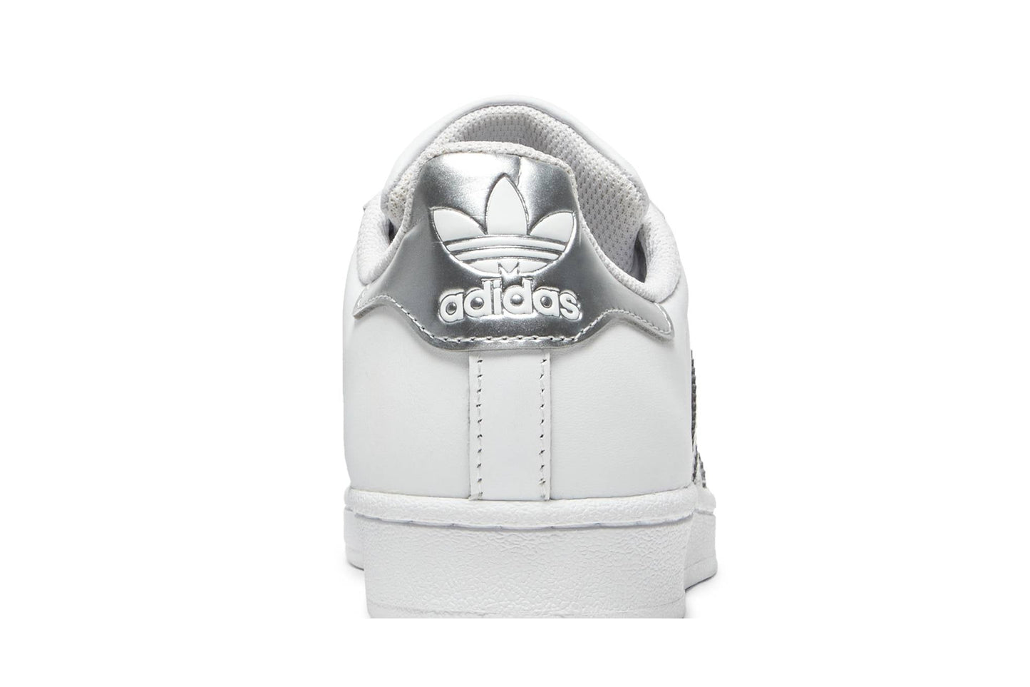( Women ) Adidas Superstar 'White Silver Metallic' AQ3091