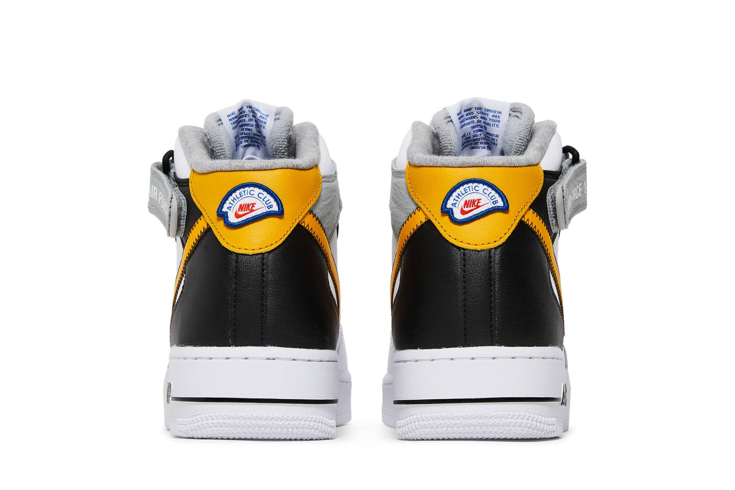 Nike Air Force 1 Mid Athletic Club White Yellow DH7451-101