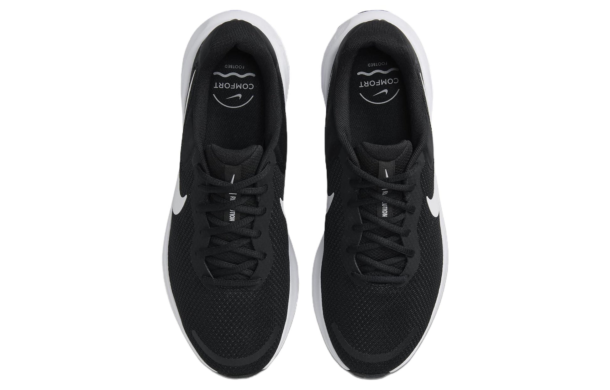 Nike Revolution 7 In Black 'Comfort Versatile Cushion Breathable Low-top Running' FB2207-001