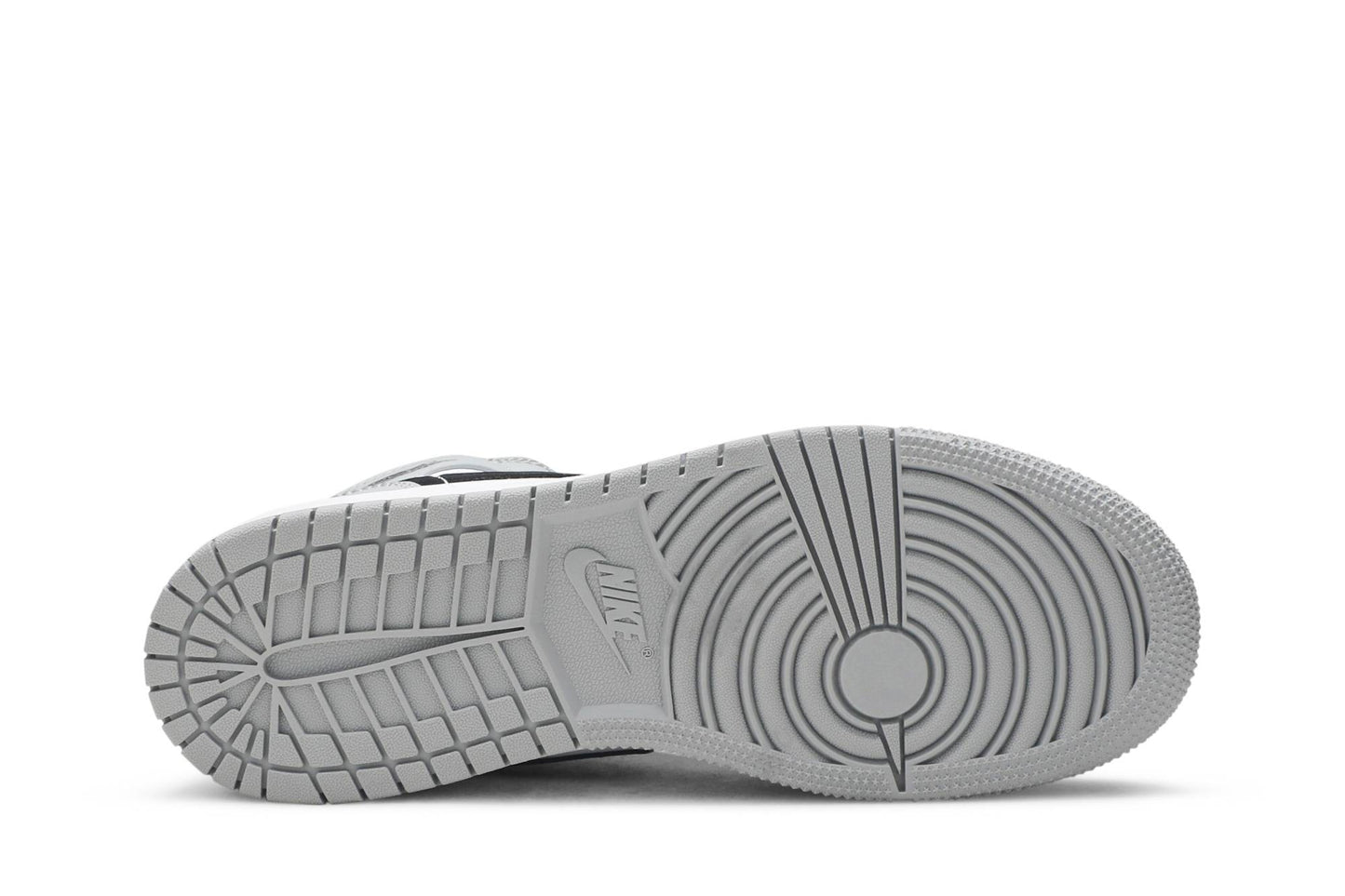 ( Grade School ) Air Jordan 1 Mid 'Light Smoke Grey' 554725-092