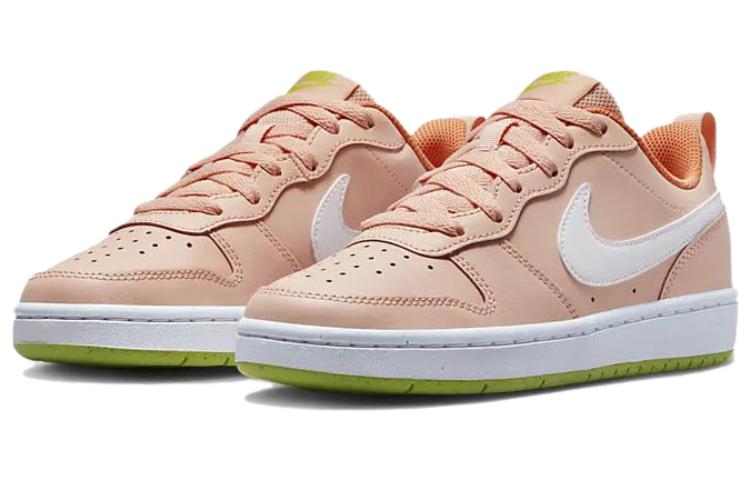 ( Youth ) Nike Court Borough Low 2 Pink White BQ5448-800