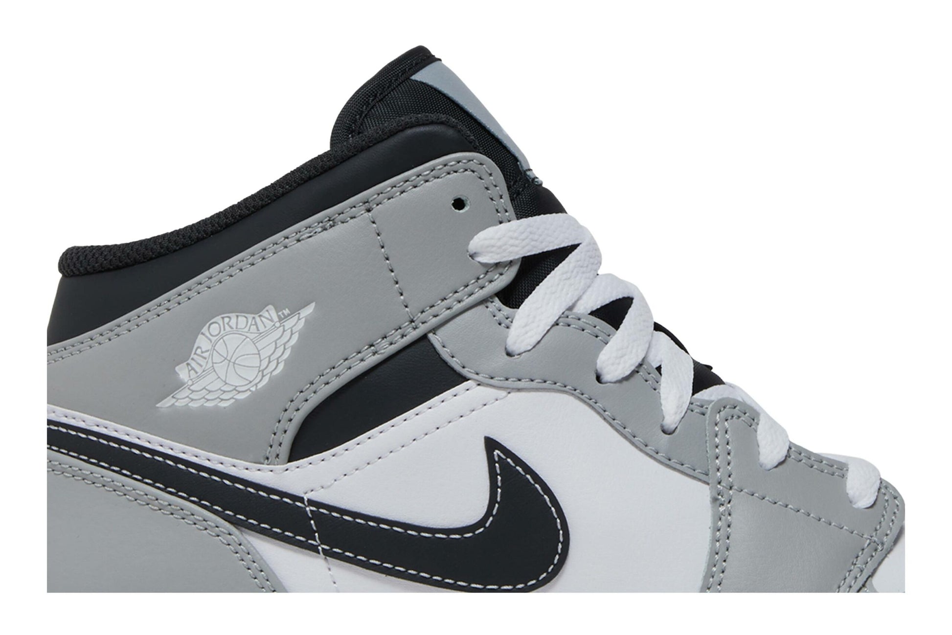 ( Grade School ) Air Jordan 1 Mid Greyscale 554725-078