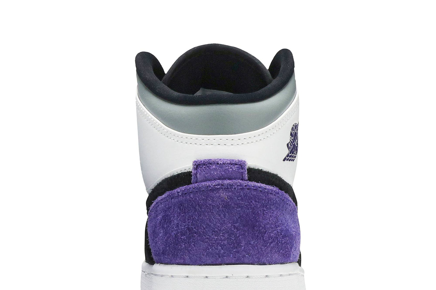 ( Grade School ) Air Jordan 1 Mid SE 'Varsity Purple' BQ6931-105