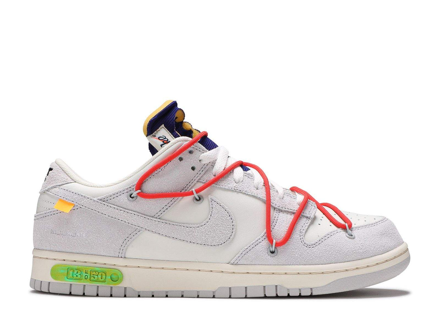 Nike Off-White X Dunk Low 'Lot 13 Of 50' Revered Footwear