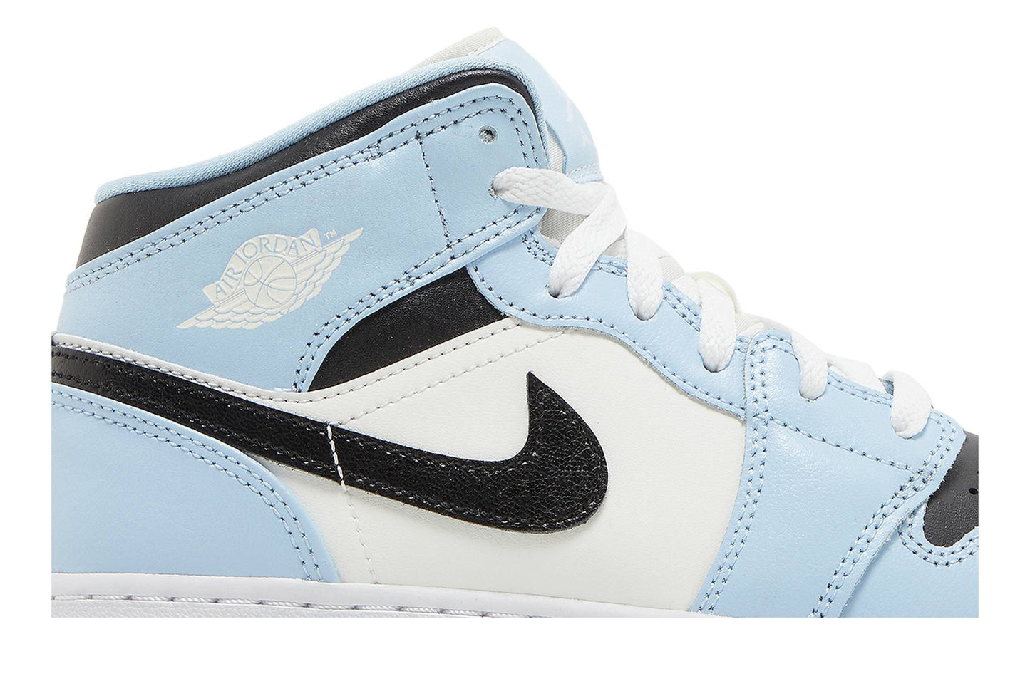( Grade School ) Air Jordan 1 Mid 'Ice Blue' 555112-401