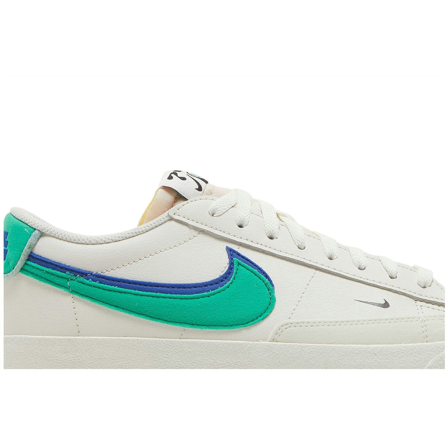 Nike Blazer Low 72 Double Swoosh 'Sail Green Blue' DO9777-001