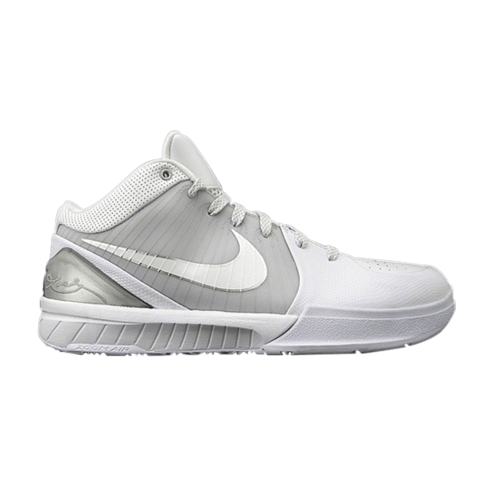 Nike Zoom Kobe 4 'Metallic Silver' 344335-111