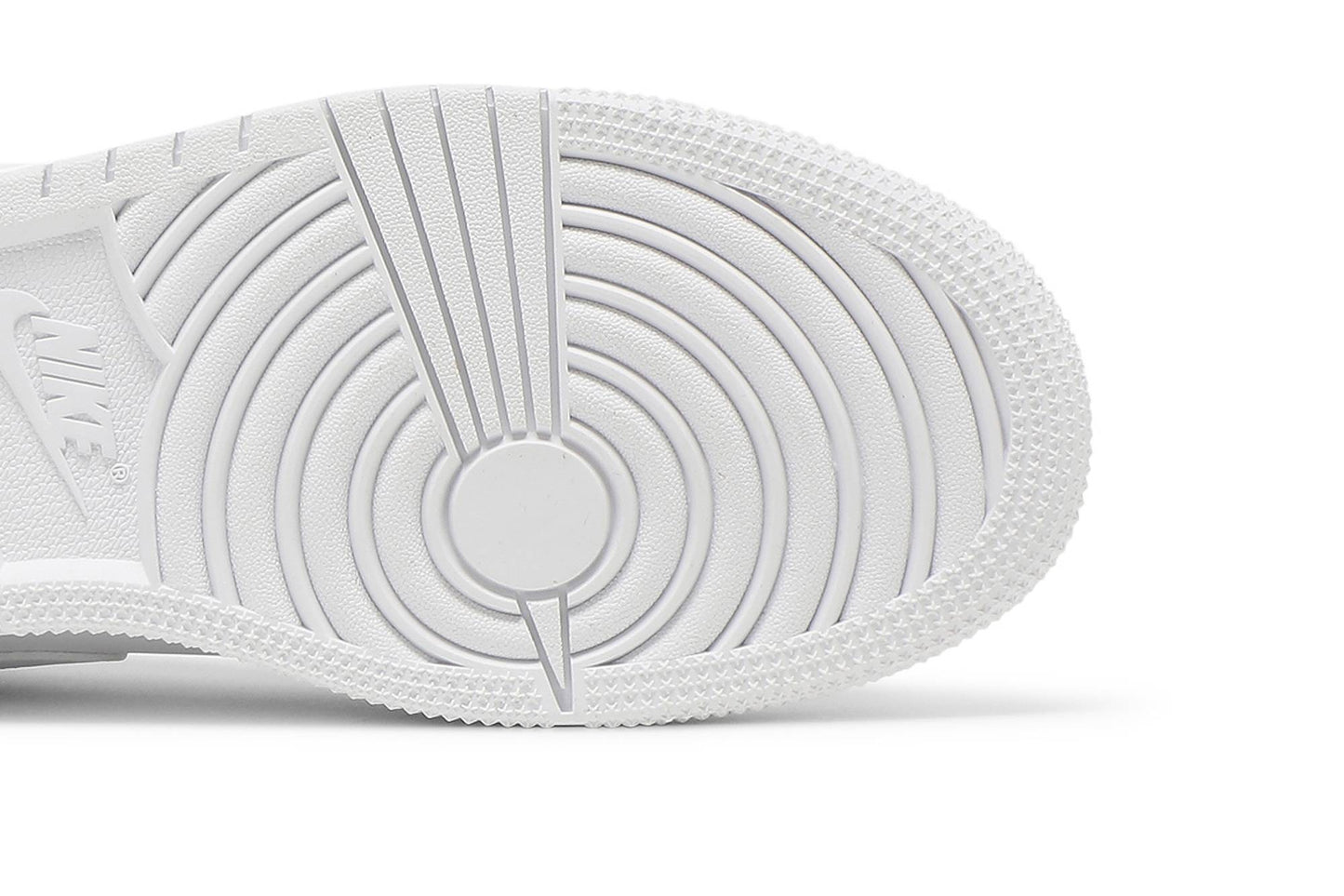 ( Grade School ) Air Jordan 1 Low Triple White 553560-130