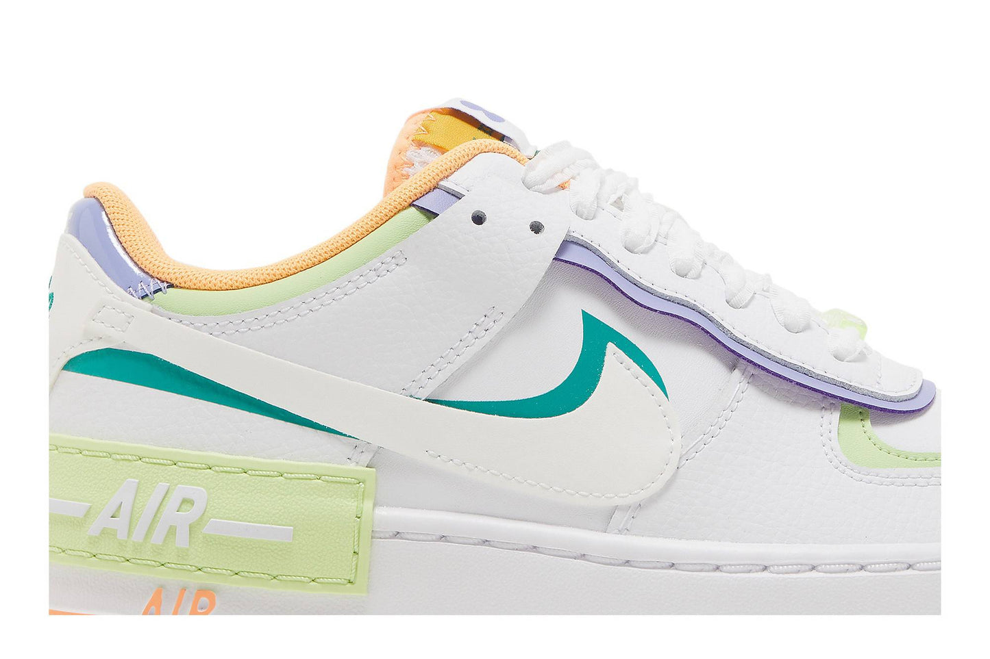 ( Women ) Nike Air Force 1 Shadow 'White Multi-Color' DX3718-100