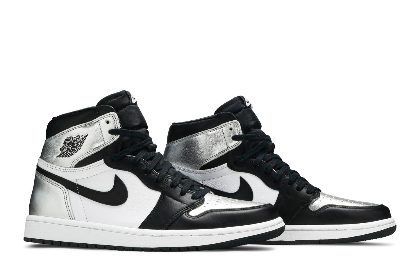 ( Women ) Air Jordan 1 Retro High OG 'Silver Toe' CD0461-001