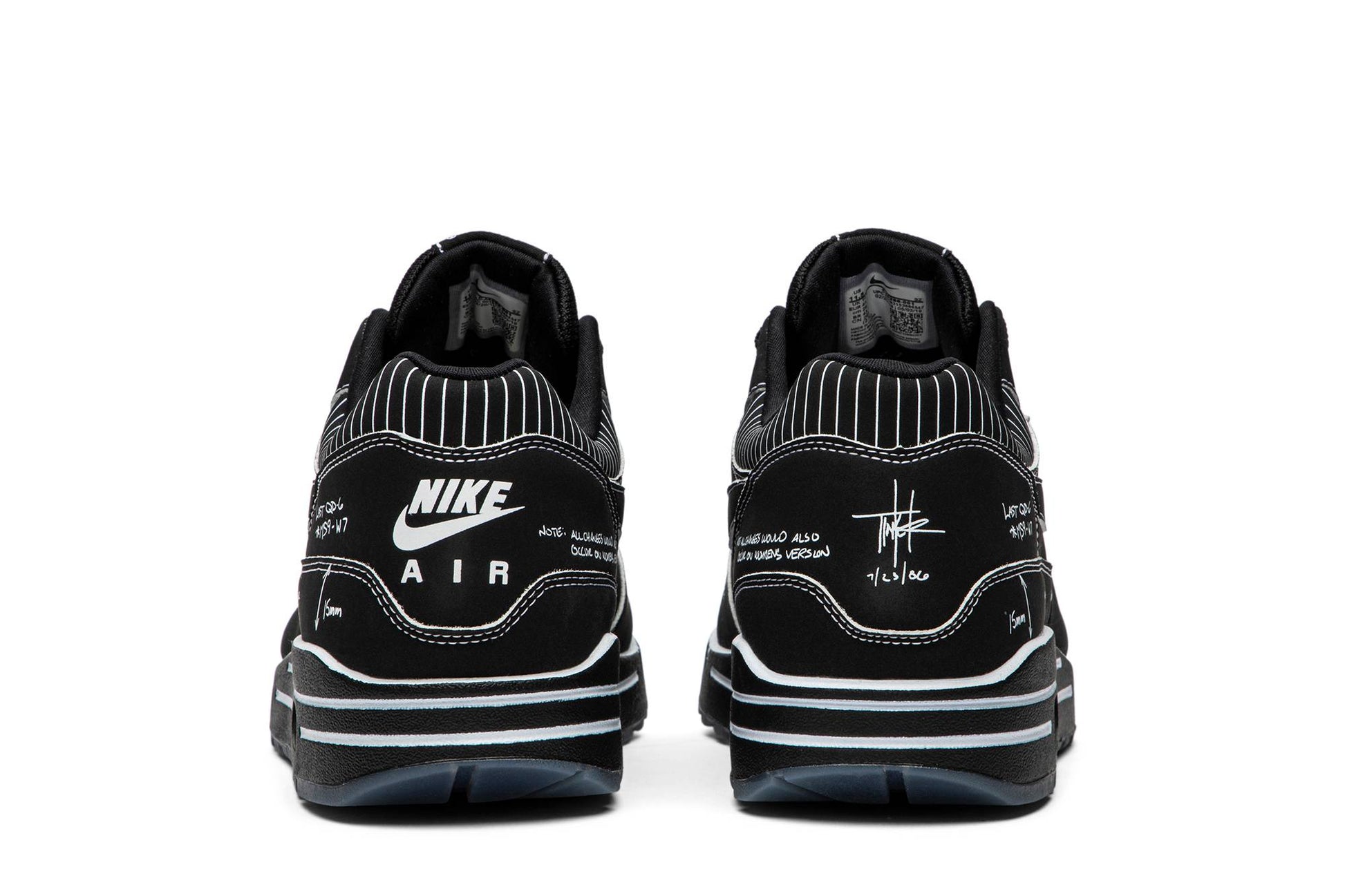 Nike Air Max 1 'Tinker Sketch To Shelf – Black Schematic' CJ4286-001